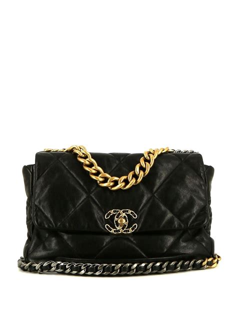 chanel 19 bolso|bolsas Chanel pre owned.